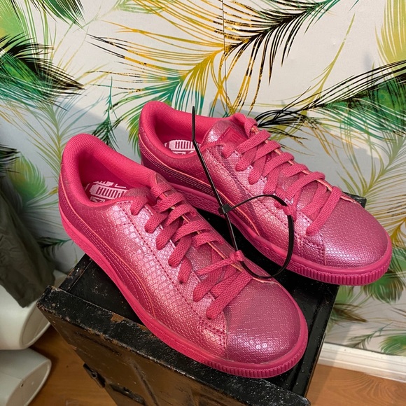 *NEW* Puma Women's Basket Future Minimal 8 Pink - Picture 7 of 9